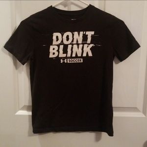 Youth boys Under Armour tee